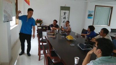 Clients from Huangchuan visit us